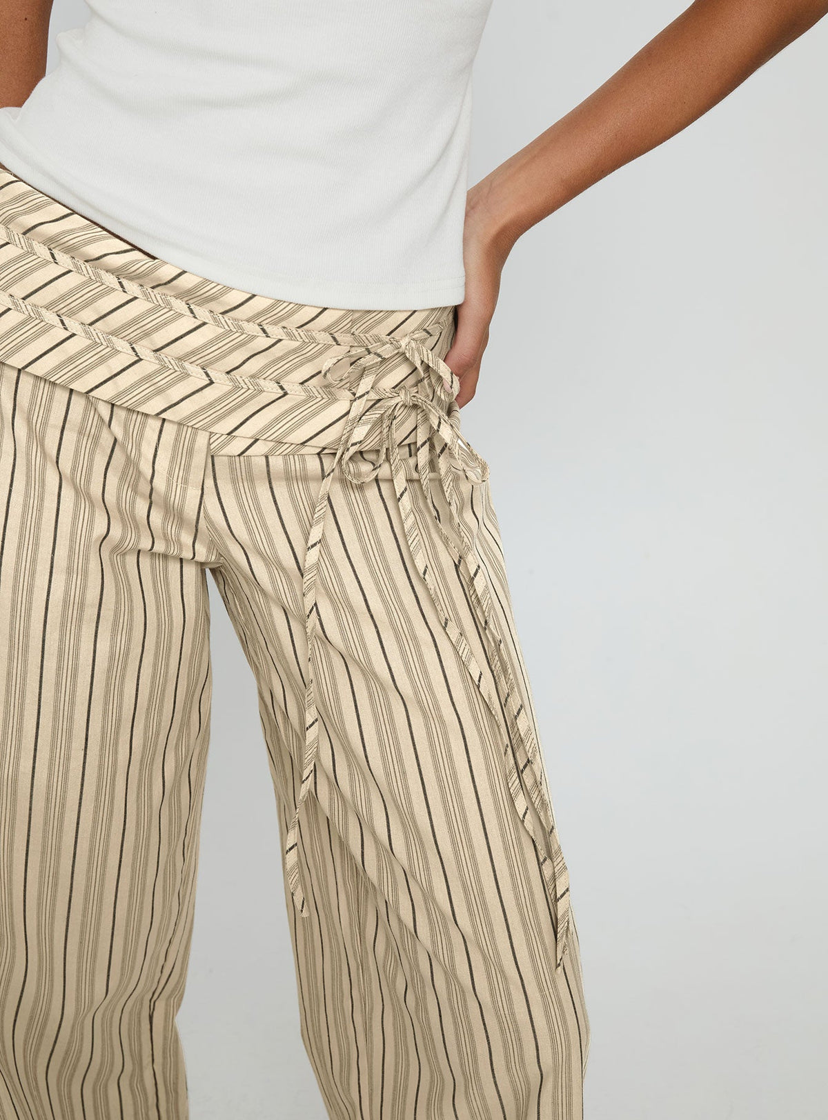 Linea Luxe - Pantalones de rayas