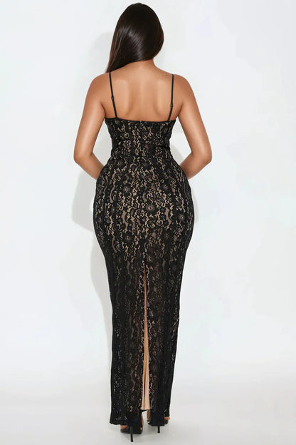 Mia - Vestido bustier de encaje
