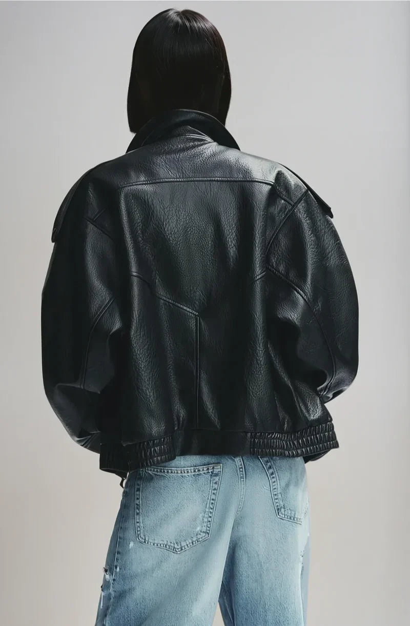 Carla - Chaqueta de cuero