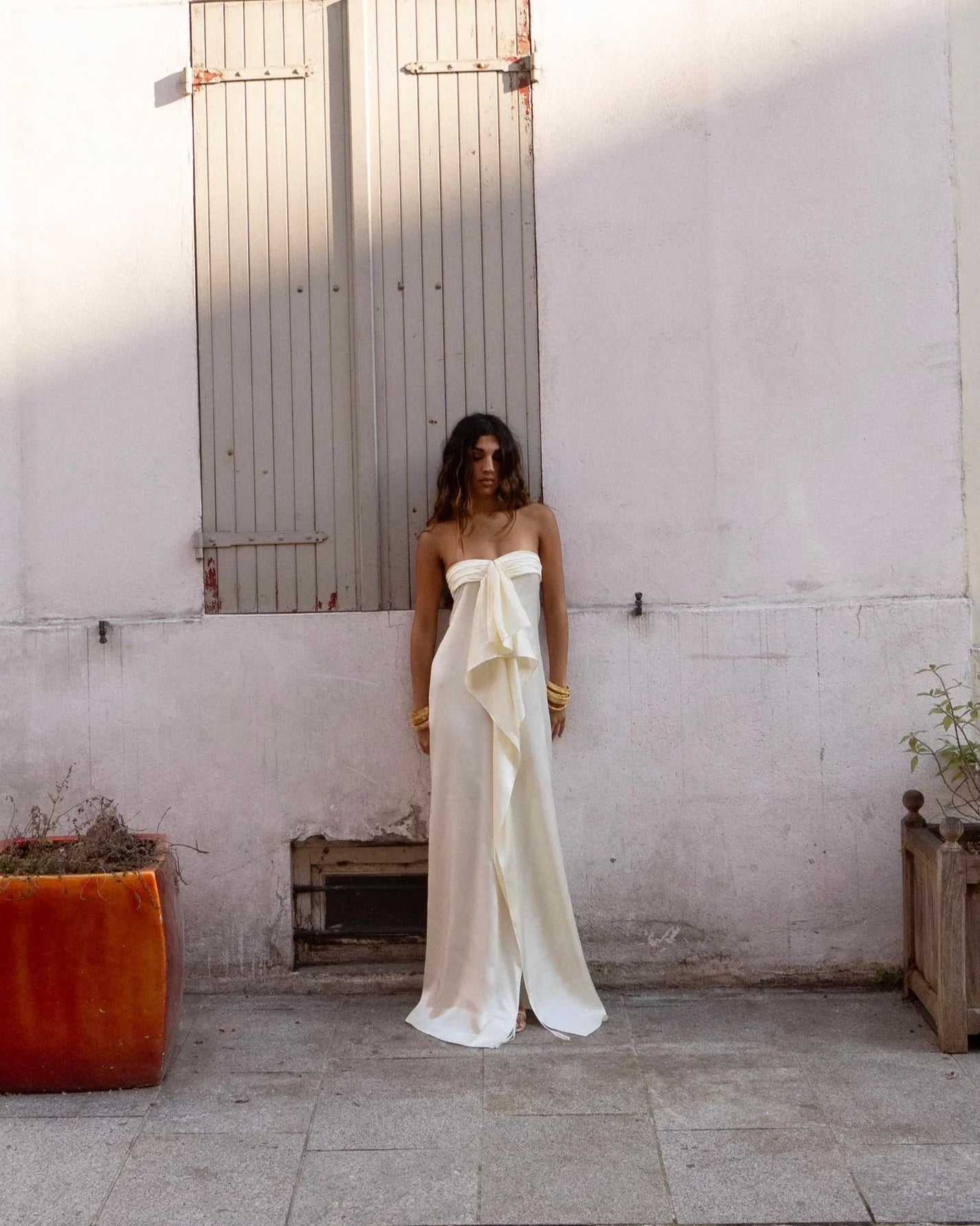 SOLENA – Robe longue fluide