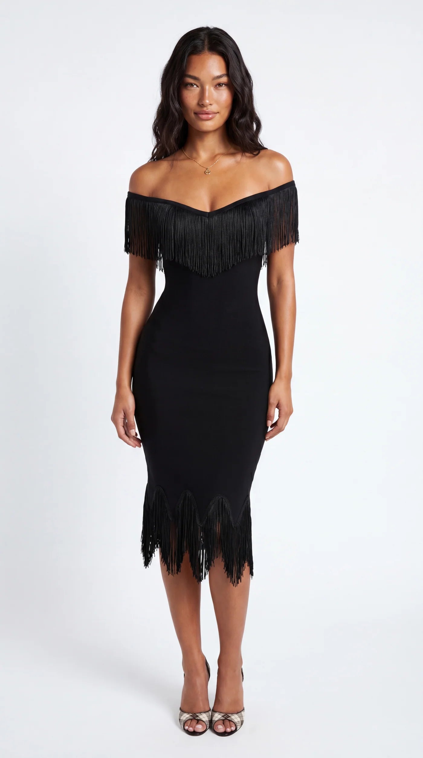 ISABELLA – Vestido de flecos