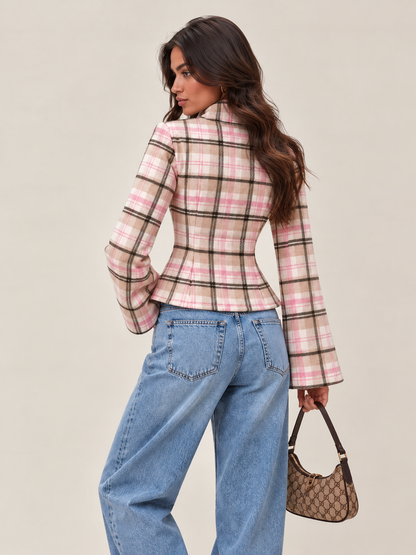 Rosa - Veste Tartan