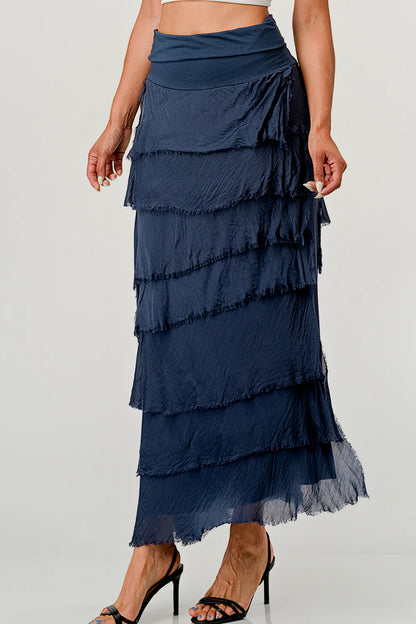 Mallorca - Falda con volantes