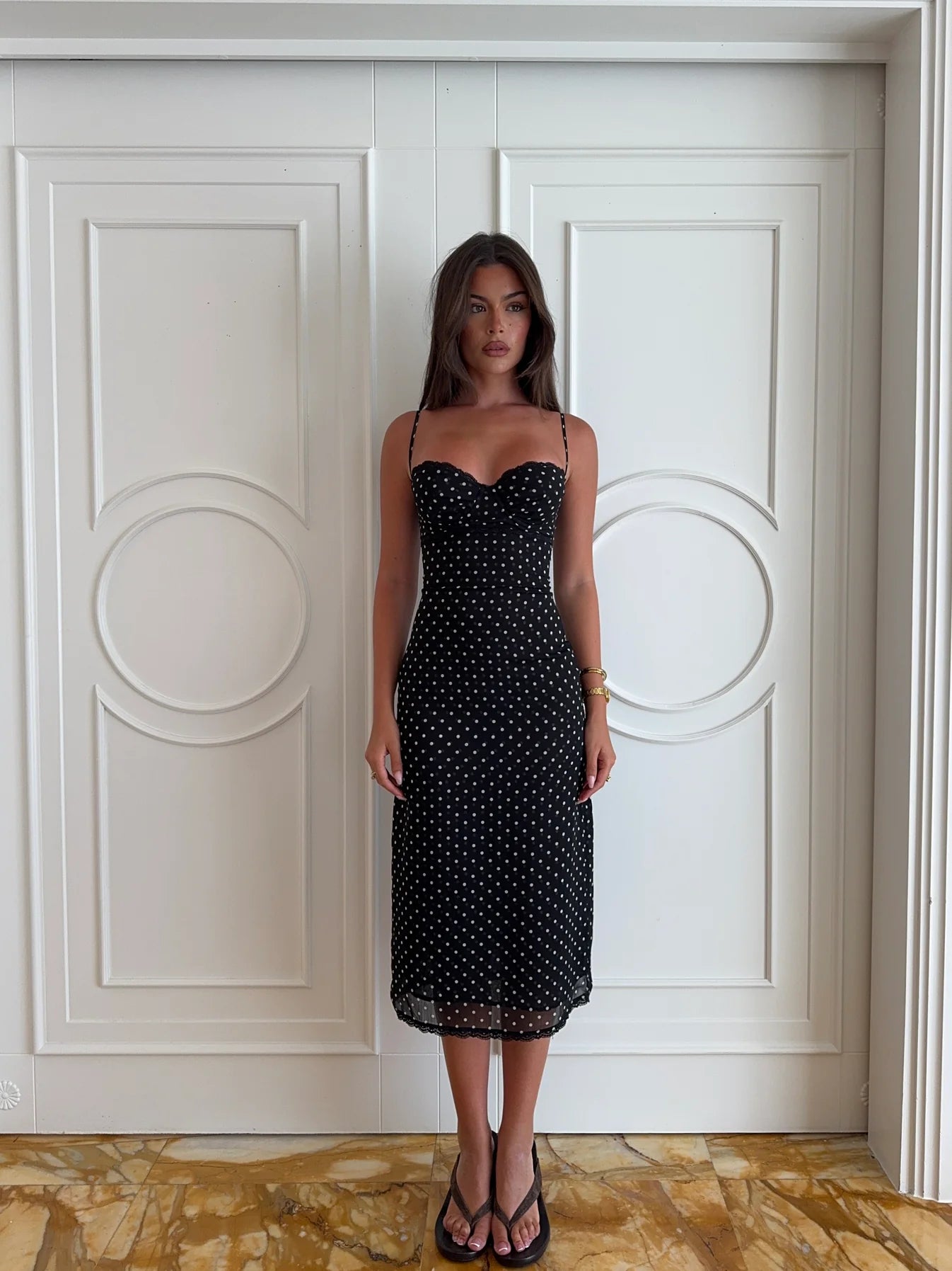 Sonia – Vestido de lunares
