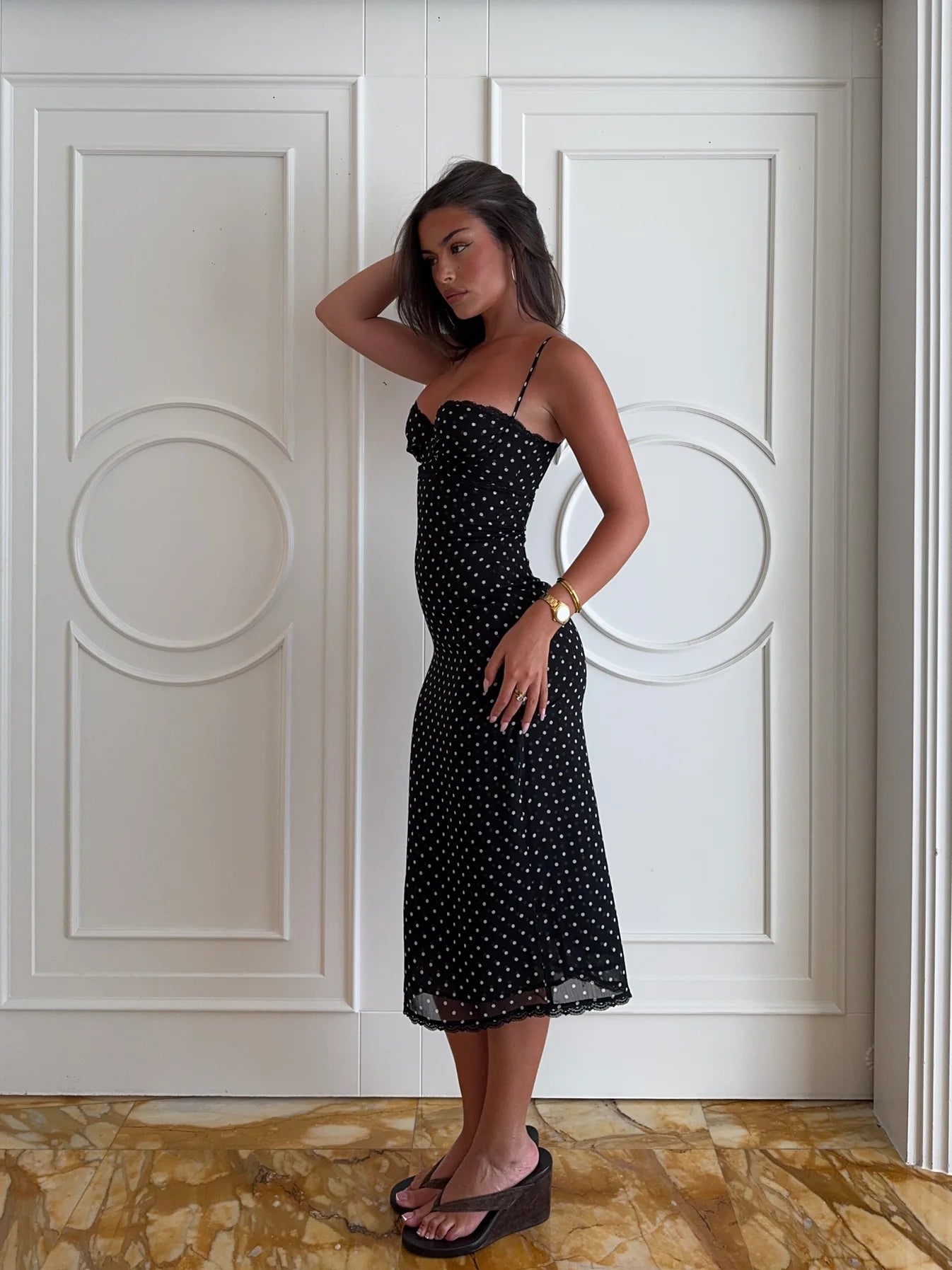 Sonia – Vestido de lunares