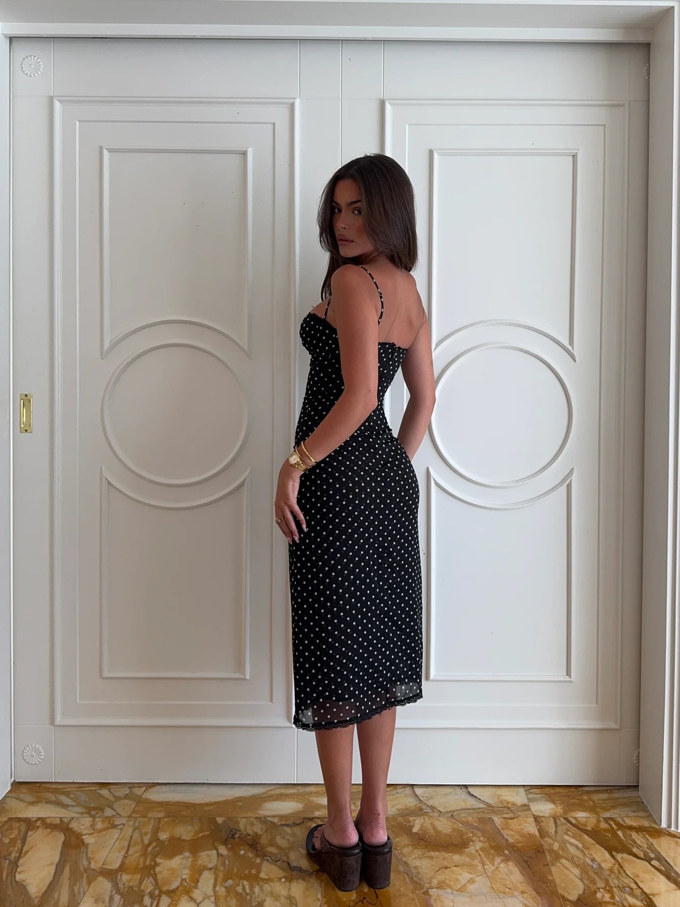 Sonia – Vestido de lunares